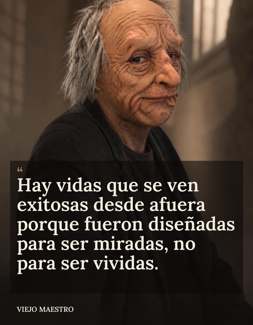 Frase de El Viejo Maestro: frase 2 v1