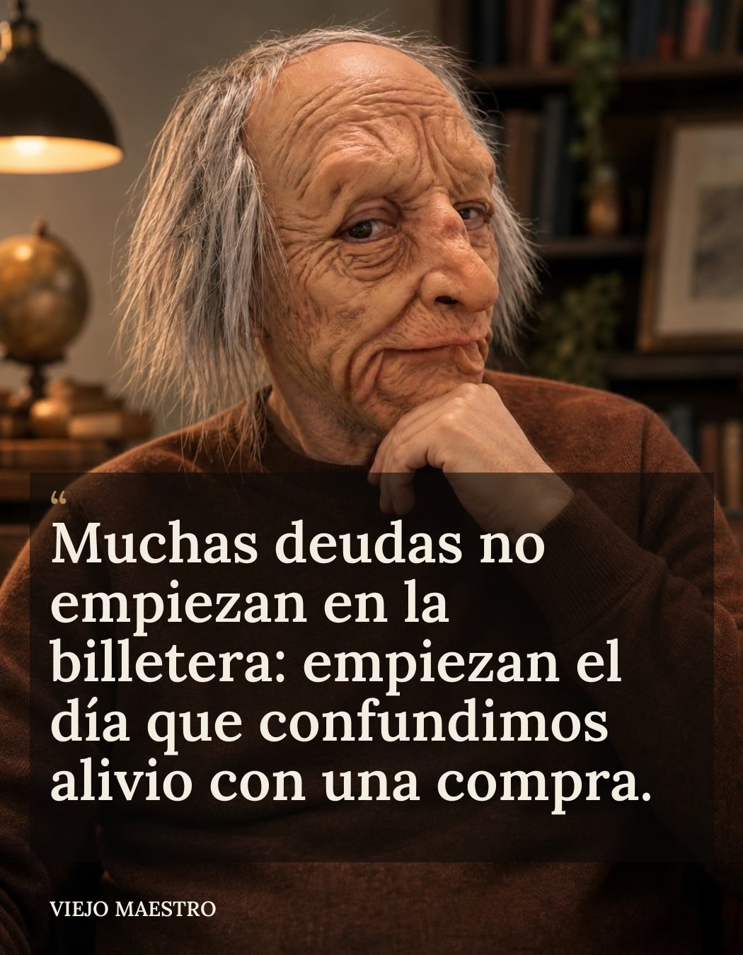 Frase de El Viejo Maestro: frase 47 v1