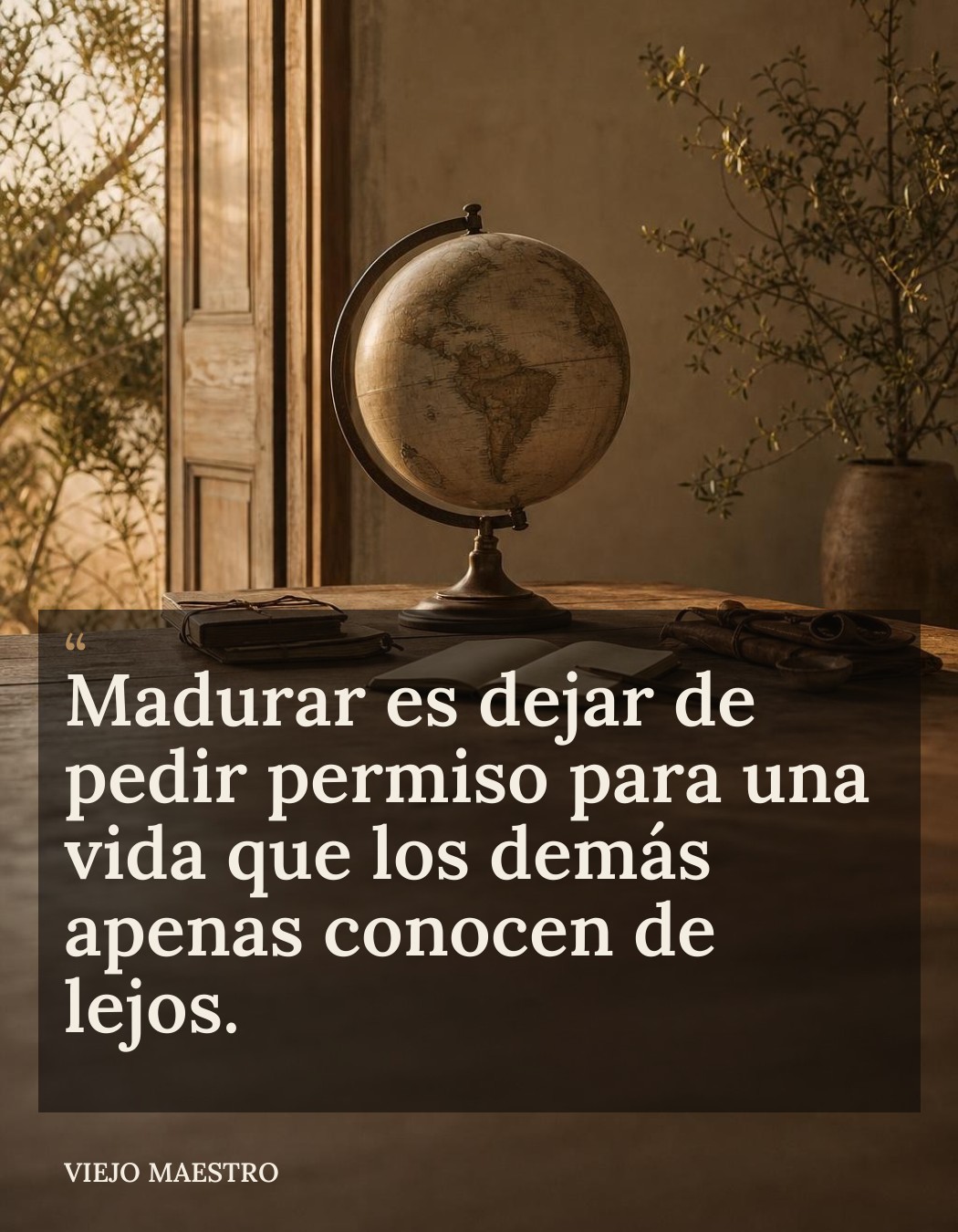 Frase de El Viejo Maestro: frase 62 v1