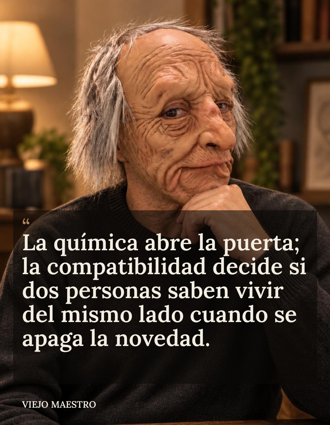 Frase de El Viejo Maestro: frase 77 v1