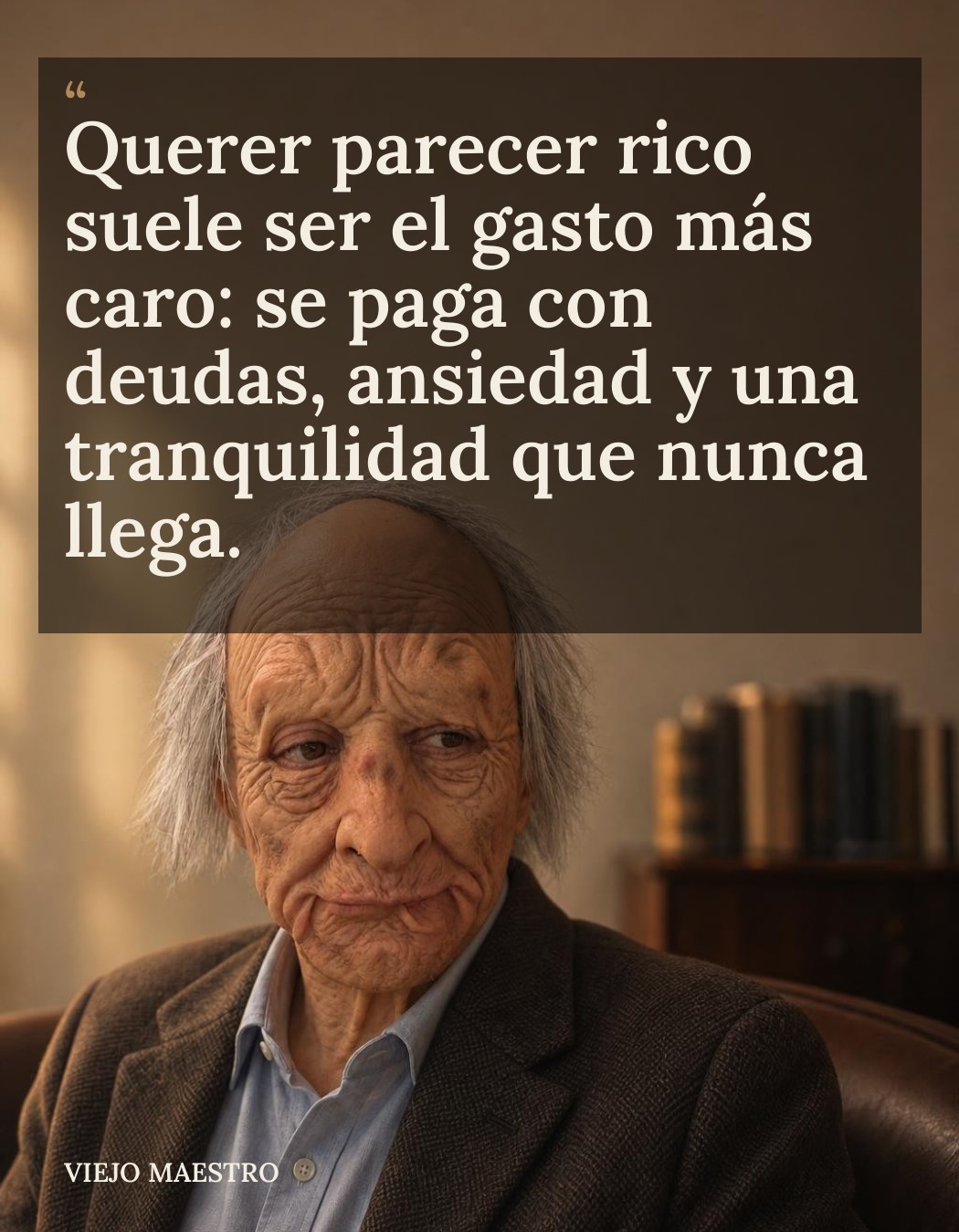 Frase de El Viejo Maestro: frase 82 v1