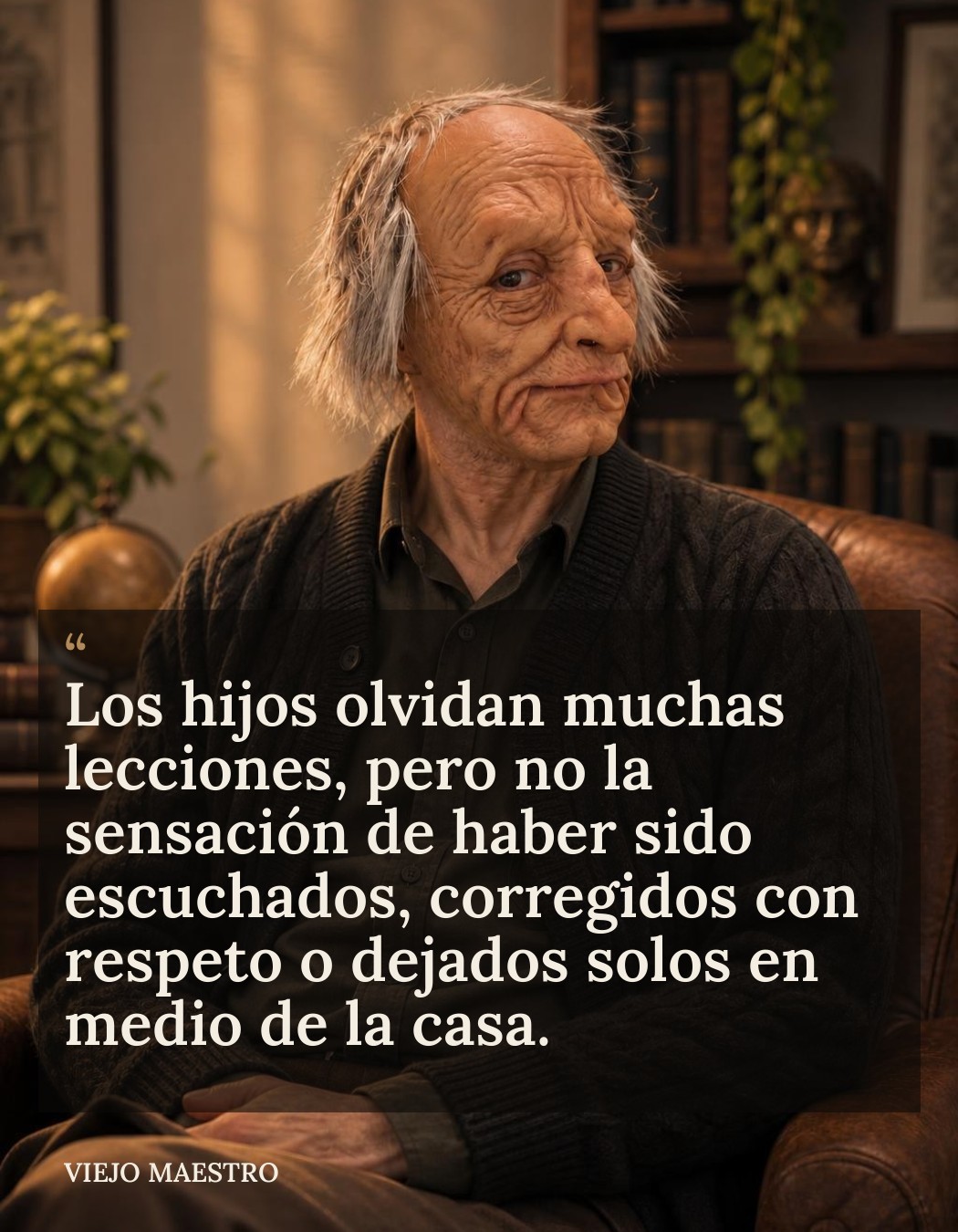 Frase de El Viejo Maestro: frase 92 v1